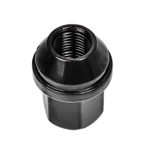 Miniatura 3 de Tuercas de llanta de 14 x 1.5 pulgadas, color negro, 20 piezas compatibles con Dodge Challenger Charger Hellcat SRT8 Chrysler 300 Jeep Grand Cherokee