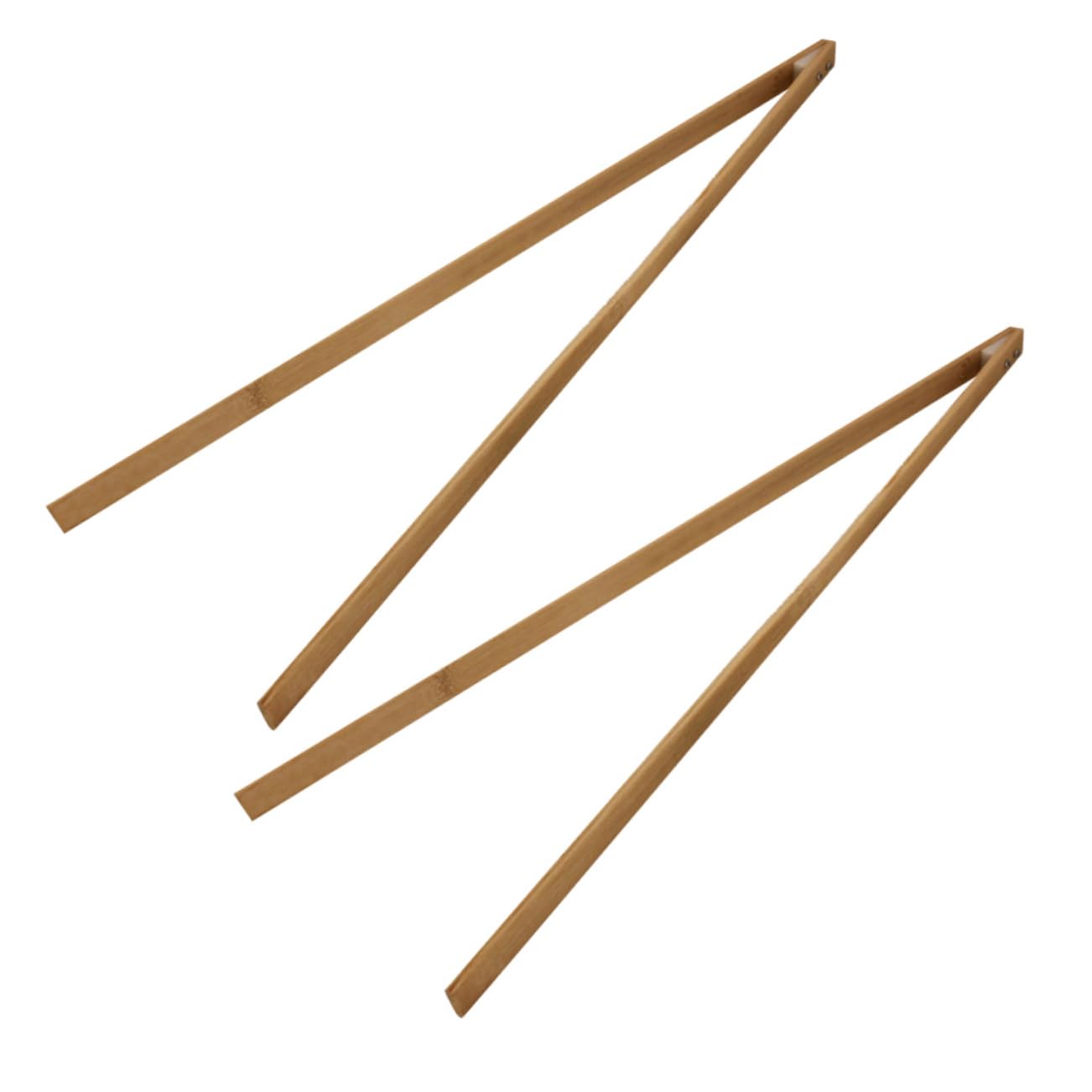 2Pcs Bamboo Litter Picker Stick Grabber Tool for Outdoor Trash