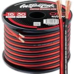 16 AWG Gauge Speaker Wire (30 Feet) Car or Home Theater (OFC)