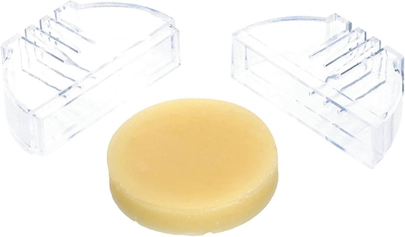 2pcs Wax Thread Conditioner for Sewing Thread Bees Wax Round Thread Holders Thread Wax Sewing Supplies for Quilt Making Strengthening Line.