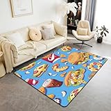 Confort ultime: la surface douce en flanelle de nos tapis régionaux est confortable et silencieuse, et la doublure en caoutchouc en latex antidérapant rend votre tapis moins mobile, permettant à chaque membre de la famille de se sentir confortablement au chaud sur le tapis.