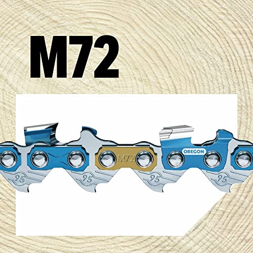 Oregon M72 Speedcut Chainsaw Chain For 18-Inch Bar - .325-Inch Pitch, .050-Inch Gauge, 72 Drive Links, Replacement Low-Kickback Chainsaw Blade, Fits Husqvarna Models And More (95Txl072G) #TOP1