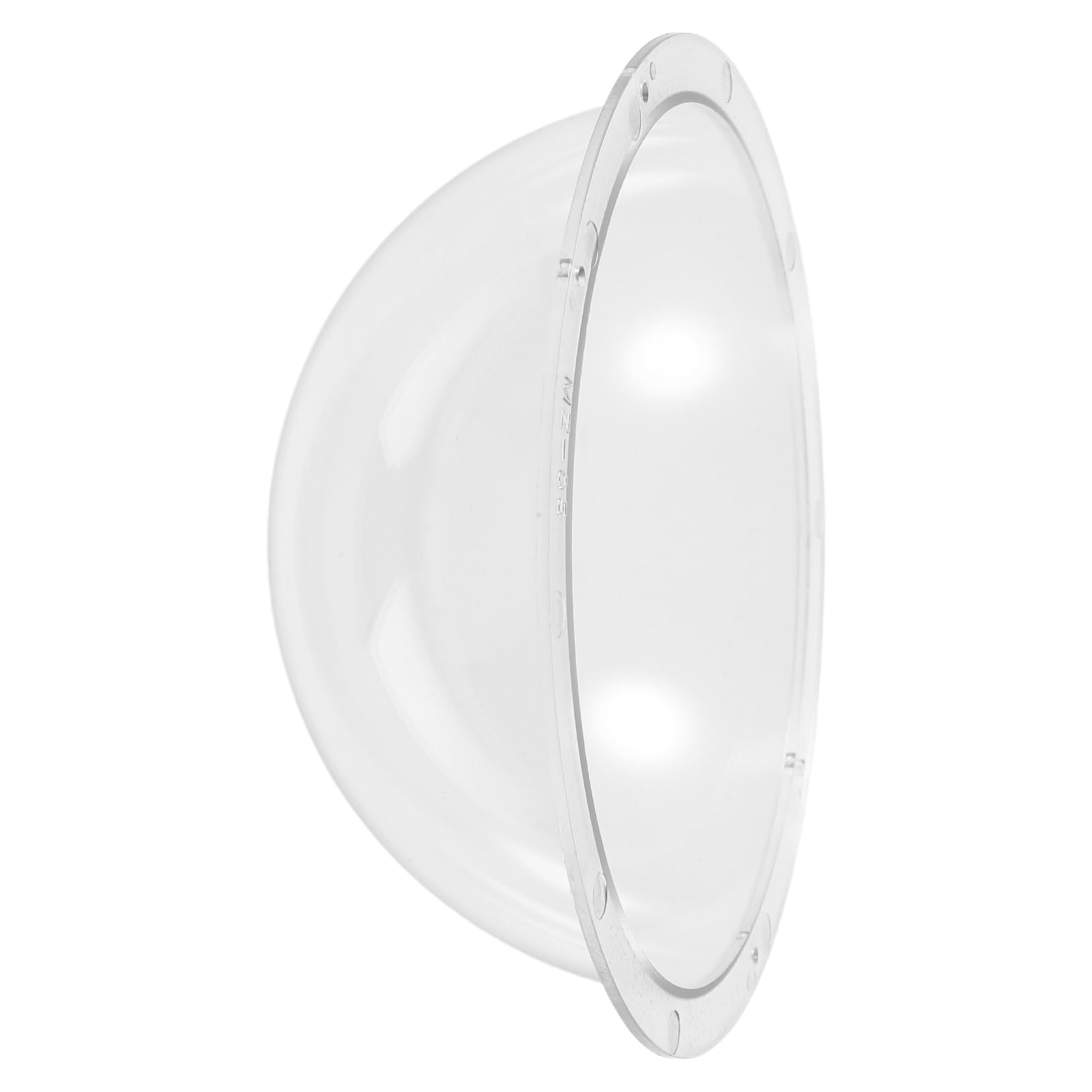DIYEAH Security Camera Protective Cover Clear Dome Housing Weatherproof Shield Impact Resistant Optical Acrylic Dome Rain Cover for Outdoor Use