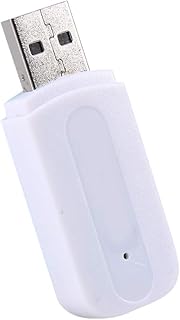 Wireless BT Audio Receiver,Aux Receiver Transmitter,Wireless USB BT Stereo Audio Music Speaker Receiver Adapter for PC, TV,Smart Phone