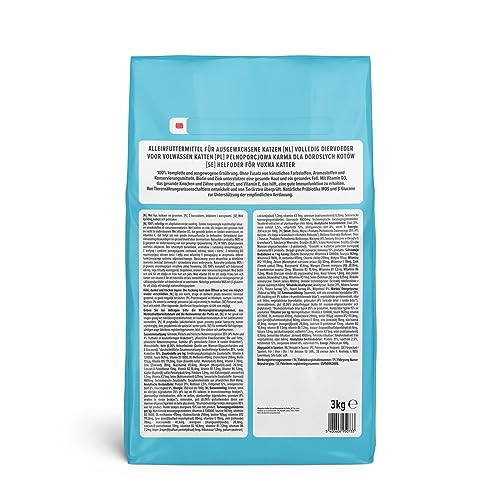 by Amazon Trockenfutter für Katzen. mit Huhn, Truthahn und Gemüse, 3kg