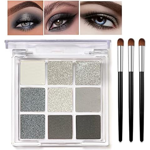 Smoky Eyeshadow Palette with 9 Colours Cover