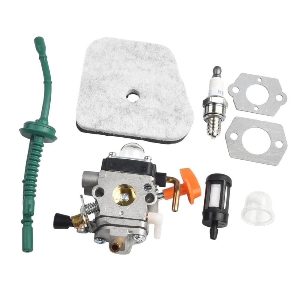 Compatible con Piezas de cortacésped, Juego de filtros de Combustible, Kit de carburador, Accesorios de Repuesto for Herramientas de jardín.