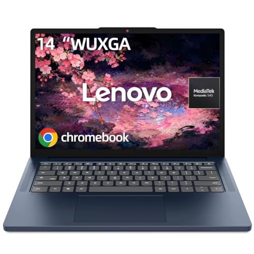 Image of Lenovo Chromebook, 14 inch WUXGA IPS Laptop, MediaTek Kompanio 540, ChromeOS