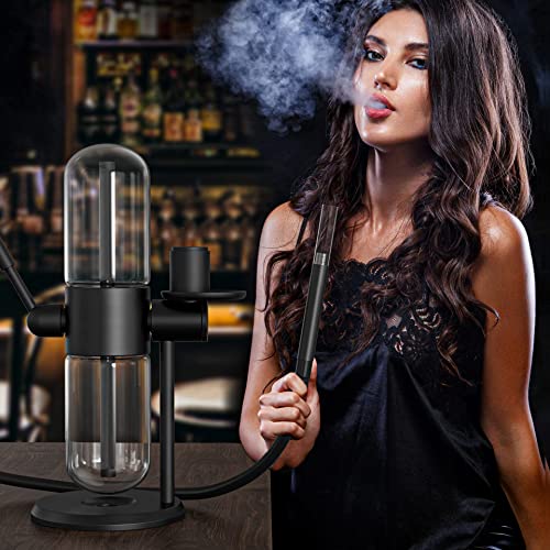 ZXLe 15-Zoll-Shisha-Set, Multifunktionales Premium-Shisha-Shisha-Set Mit Schlauch, Metallgehäuse, Um 360 Grad Drehbare… – Bild 7