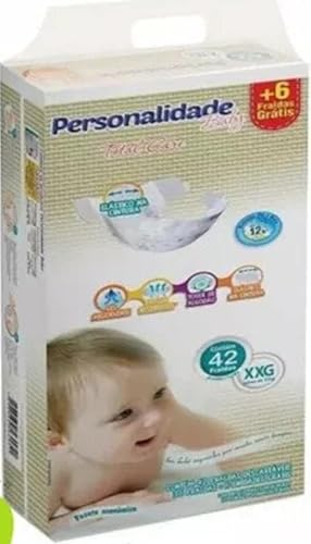 FRALDA INFANTIL PERSONALIDADE TOTAL CARE ECONOMICA XXG 42 FRALDAS