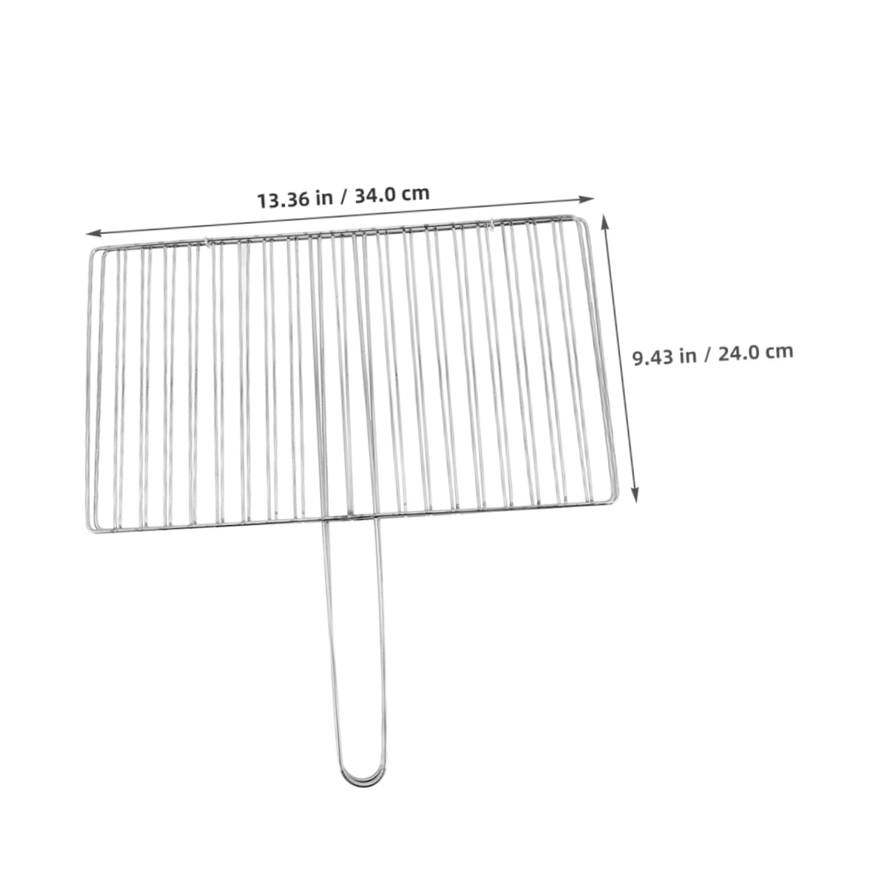 VICASKY Outdoor Grill Accessories Heavy Duty Grill Basket Set for BBQ Stove Rack with Mesh Wire Design