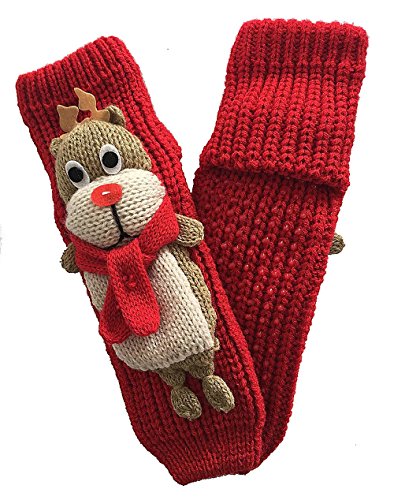Image of Women's Thick Knit Skid proof Warm Casual Floor Carpet Socks