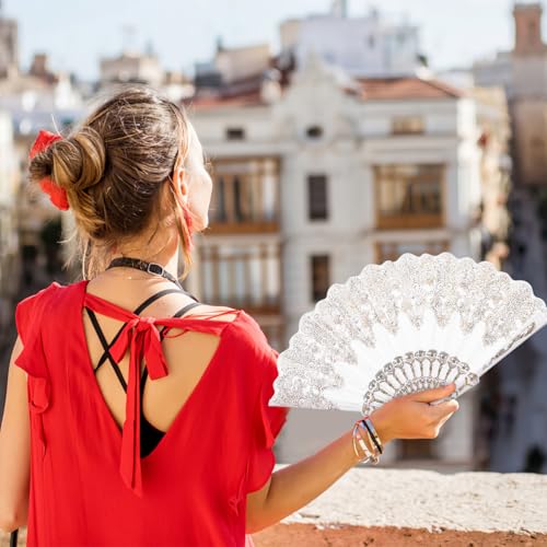 Éventails pliables en tissu GALPADA pour chorégraphies et spectacles de danse