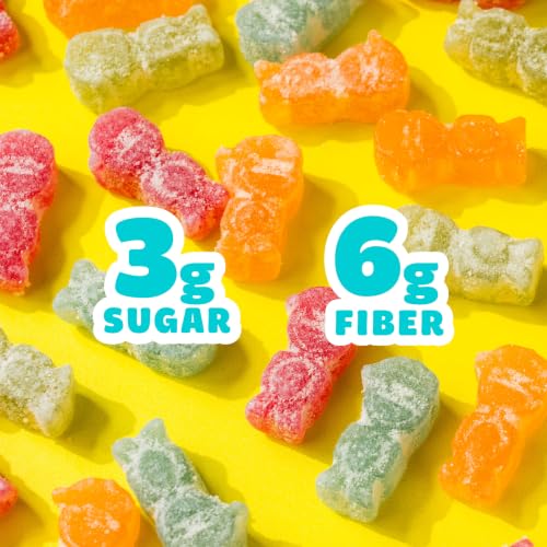 Image of SmartSweets Sour Blast Buddies, Low Sugar Sour Gummy, 1.8oz Bags, 12 Pack