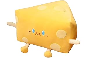Adorable Cheese Stuffed Toy - Perfect Companion for Kids and Home Decor
