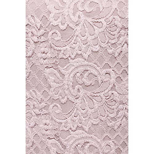 Elegant Blush Dress with Lace Jacket for Special Moments - Image 5