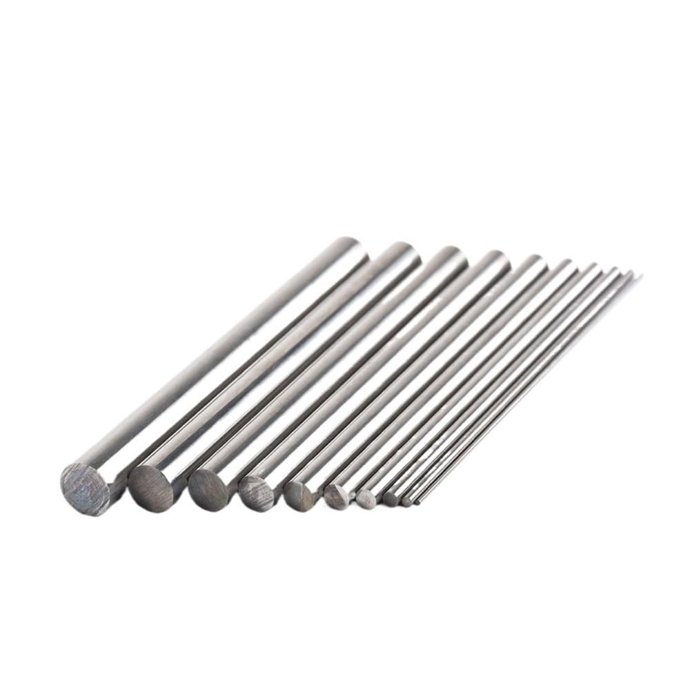 Massiver Rundstab, Rundstab aus Wolframstahl for die industrielle Fertigung, Stab aus Wolframstahllegierung, 1 Stück (18 mm x 100 mm)(16MM x 100MM)