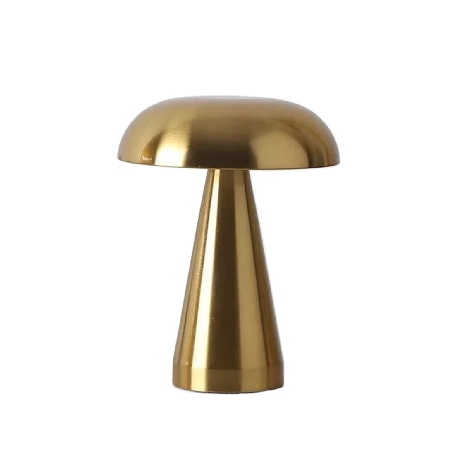 CKAFZMYJQBT Retro Mushroom LED Table Lamp Touch Sensor Rechargeable Bedside Reading Light for Bedroom Restaurant Bar Decor