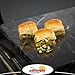 Gulluoglu Vegan Baklava with Pistachio, 28 pieces, (2.2lb - 1000gr), daily fresh shipment from Istanbul/Turkey