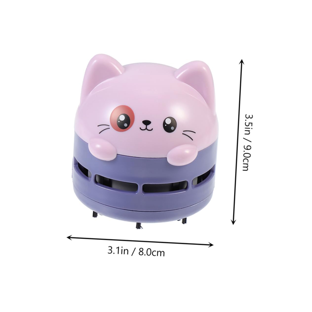 BRIGHTFUFU Mini Desktop Vacuum Countertop Vacuum Cleaner Easy to Use Store and Carry for Office and Home