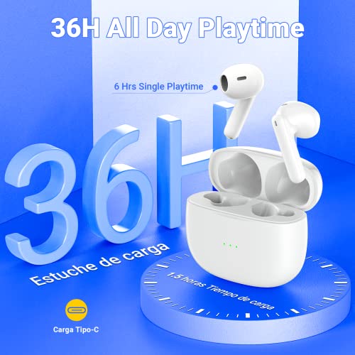 kauguo-Auriculares-Inalambricos-Auriculares-Bluetooth-53-HiFi-Estereo-Cascos-Inalambricos-con-Control-Tactil-4mic-ENC-Incorporado-Cancelacion-Ruido-IPX6-Deportivos-para-Xiaomi-Samsung-iPhone-Huawei