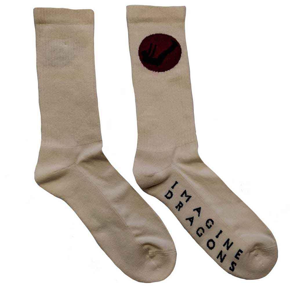 Imagine Dragons Unisex Adult Mercury Socks (7 UK-11 UK) (Natural)