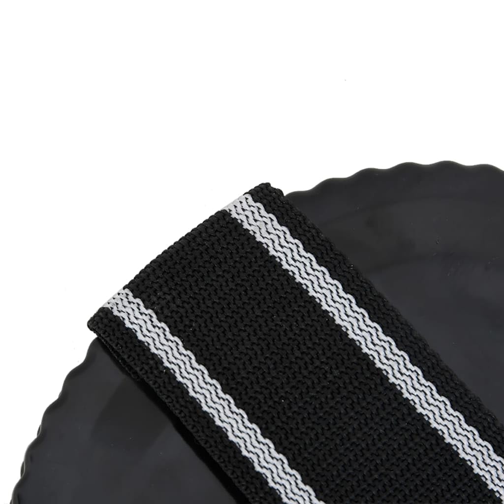Striegel für Pferde aus Stahl 16x10,5 cm Schwarz 3 Stück mit Griff, Fellpflege Putzzeug für lose Haare, Schmutz und Staub, Pferdepflege Zubehör für Stall, Weide und Reiten