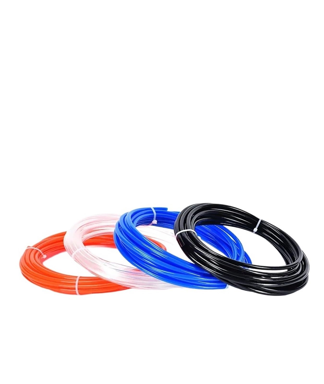 Tubo neumático de PU de 1 m, 2 m, 5 m, 10 m y 20 m, componente de manguera de aire, tubo de poliuretano de 4 mm, 6 mm, 8 mm, 10 mm y 12 mm for compresor.(Black 10m,16X12mm)