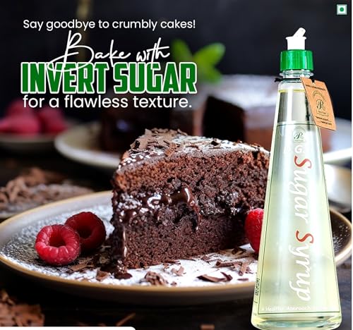 Image of Rahul Sugar DGH Invert Sugar Syrup (Pack of 6) Baking Specialty Liquid Sugar Sweetener Glucose Fructose Liquid Sugar Syrup for Sweets Drinks Baking Balanced Blood Sugar Support 6Kg