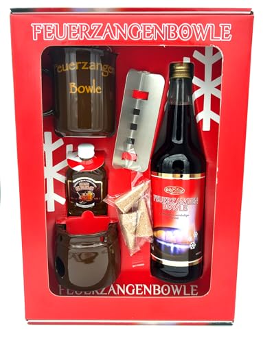 Heiko Blume Premium Feuerzangenbowlen Set - Komplettes Traditionelles...