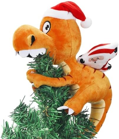 Shappy Christmas Tree Topper 10 x 8 Inch Large Funny Animal Tree ...