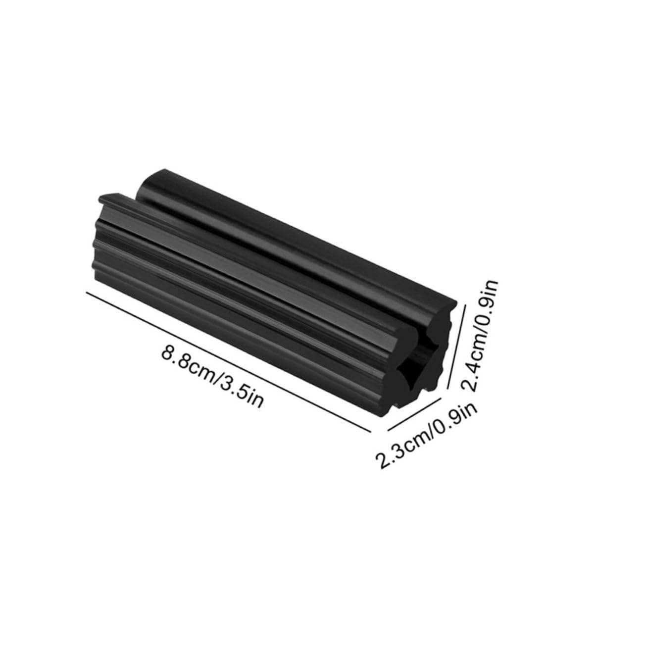 HONMEET 2 Pcs Golf Club Shafts Clamp Protector Oversized Golf Grip Kit for Regripping