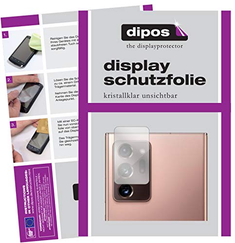 dipos Lot de 5 films de protection d'écran transparents pour Samsung Galaxy Note 20 Ultra 5G