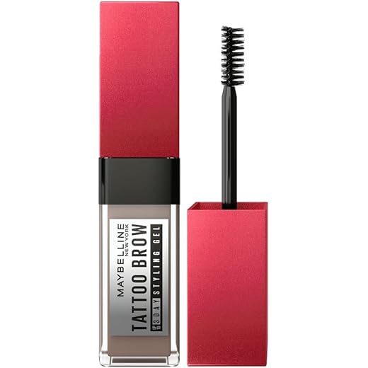 Maybelline Tattoo Brow Gel Deep Brown 6ml