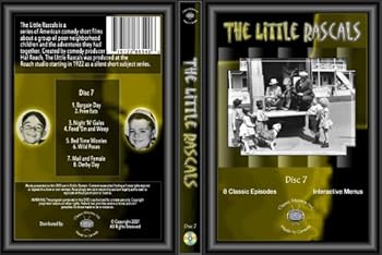 DVD The Little Rascals - Disc 7 Book