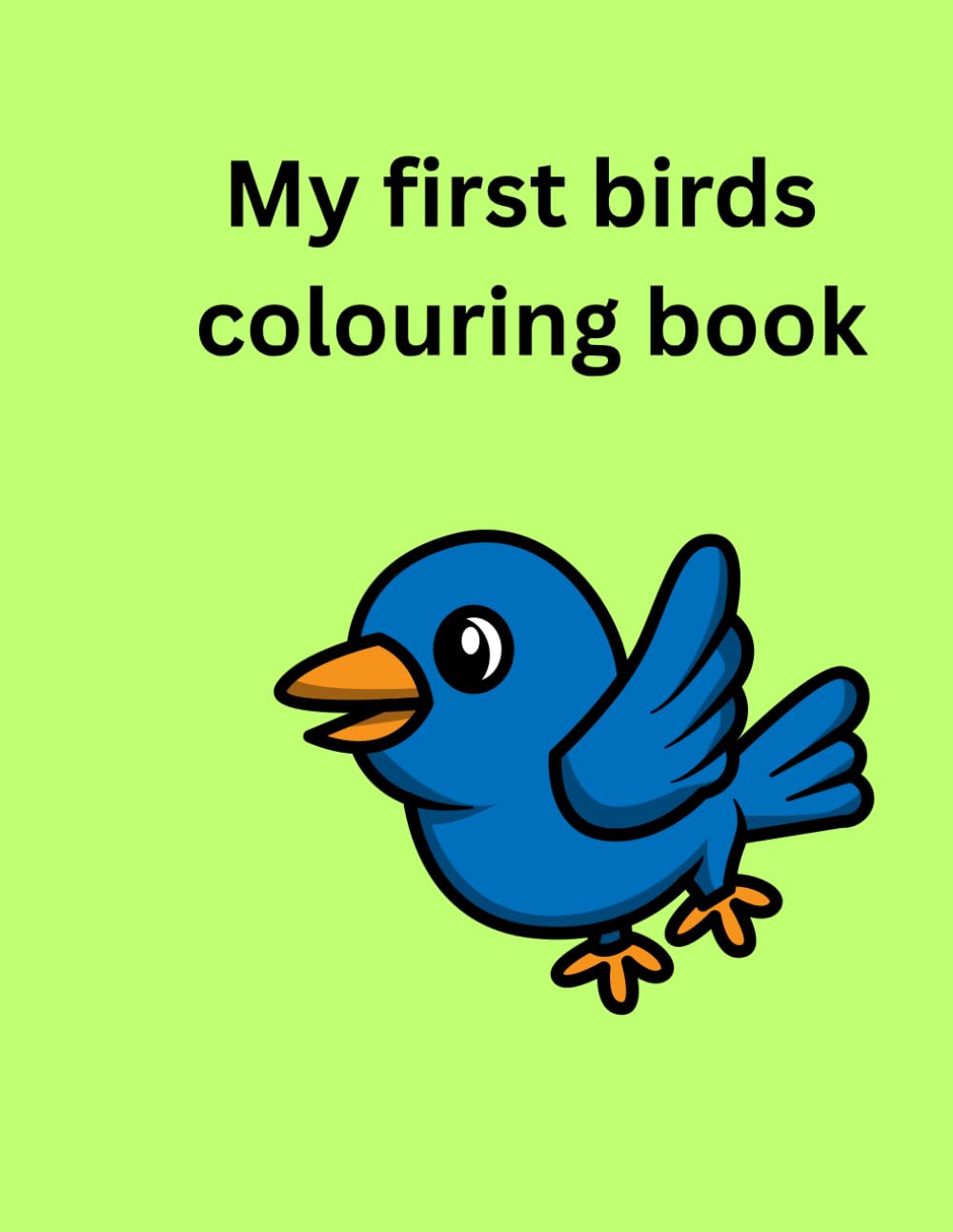 My first Birds coloring book