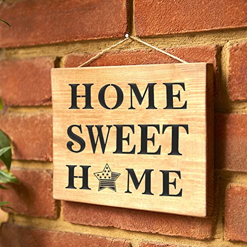 YEAJON 4 Inch Letter Stencils and Numbers, 40 Pcs Alphabet Drawing Templates, Reusable Plastic Art Craft Stencils for Painting on Wood, Wall, Fabric, Rock, Signage, Door Porch - Thumbnail 6