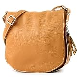 Maße ca.: Länge = 24 cm x Breite = 3 - 7 cm x Höhe = 23 cm | Gewicht ca.: 0,52 kg | Außenmaterial: Leder | Innenmaterial: Textil | Metallteile: silberfarben