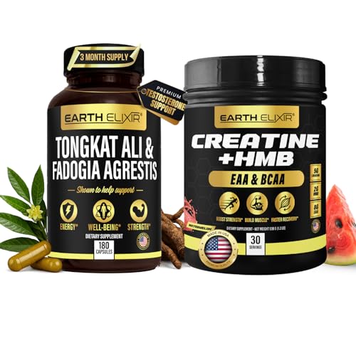 Earth Elixir Creatine HMB + EAAs Bundle