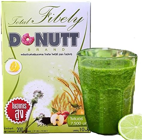 Detox Total Fibely Donutt Brand Detoxification Care & Cleaning Colon and Excretory system.