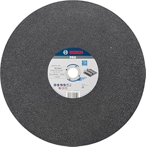 Bosch 1x Disque à tronçonner PRO Metal Longlife pour tronçonneuse et alésage 25,4 mm (pour Acier, Ø 355 mm, Professional Accessoire Scie à tronçonner)