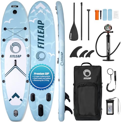 Fitleap Premium Aufblasbares Stand Up Paddle Board im Vergleich
