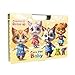 Magnetic Dress Up Dolls Kits Reusable Animal Dress up Sticker Box Magnetic Paper Pet Dolls