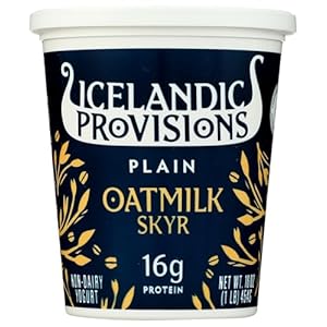 Icelandic Provisions, Yogurt Skyr Oat Plain, 16 Ounce