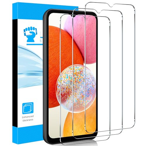 LYWHL for Samsung Galaxy A14 5G Tempered Glass Screen Protector, HD Clear - image 1