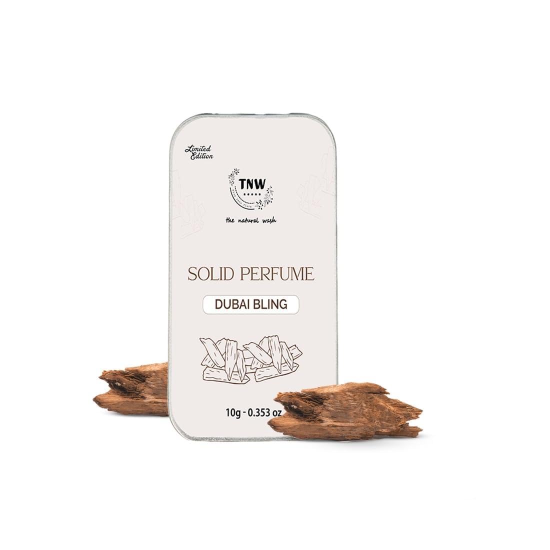 TNW-The Natural Wash Solid Perfume Dubai Bling Oud 6 gm | With Shea Butter & Vitamin E | Long Lasting Unisex Fragrance | Woody Oud Scent | Non-Greasy Cream Perfume For Men & Women | For All Skin Types-image-49