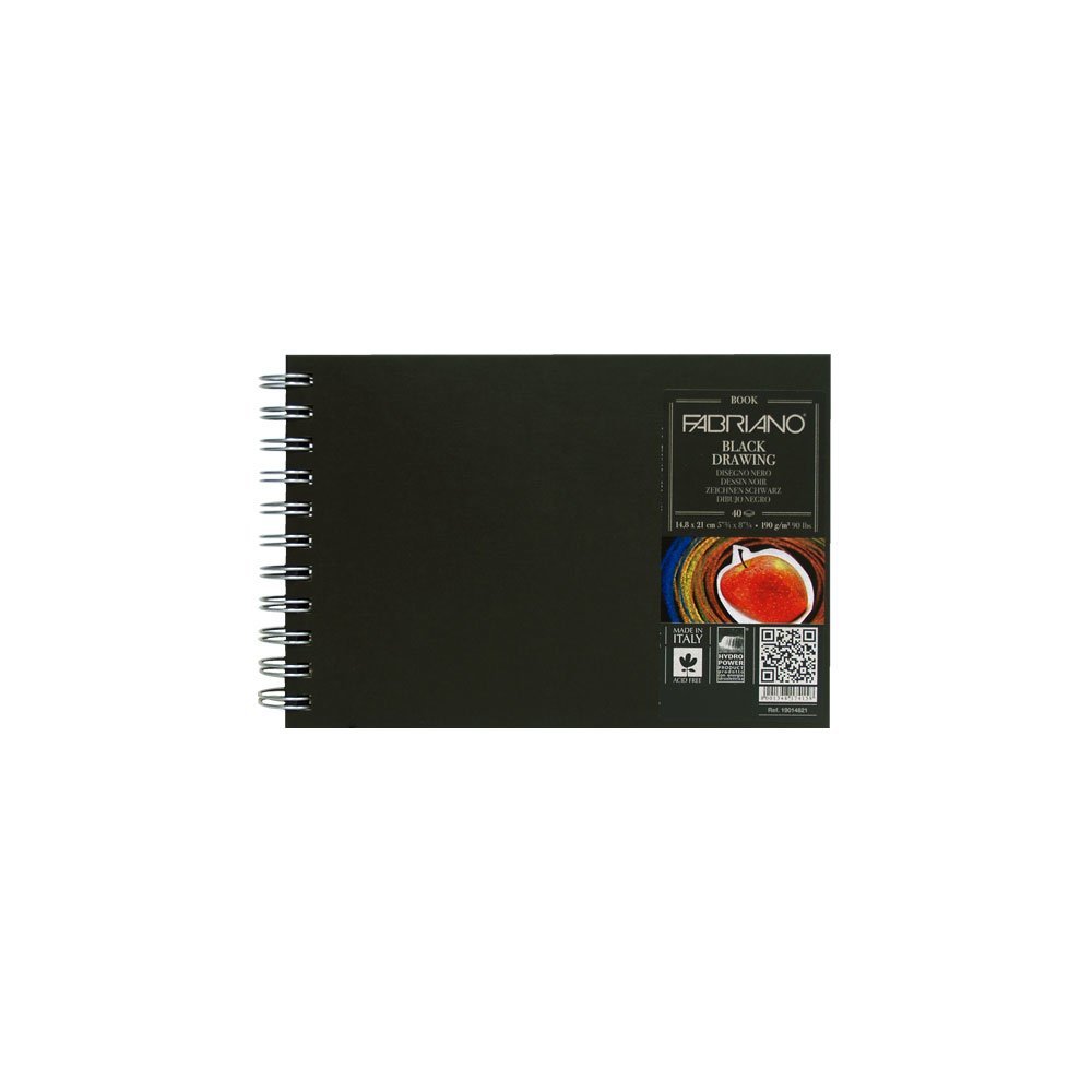 Savoir-Faire Fabriano Artist Landscape Blk Draw 5.8X8.25