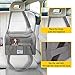 Refrze Cat Carrier,Dog Carriers for Small Dogs Medium Cats Pet Carrier up to 15 Lbs, TSA Airline Approved Cat Carrier Soft, Cat Dog Crate Travel Bag,Grey