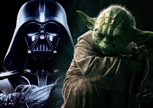 STAR WARS 2 - A4 -various star wars characters - classic movie - print - picture - art