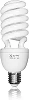EMART Lâmpada de espectro completo, 45W 5500K espiral CFL luz do dia para kit de iluminação Softbox, lâmpada de substituição para estúdio de fotografia e vídeo, uso doméstico, fotografia de retrato -1